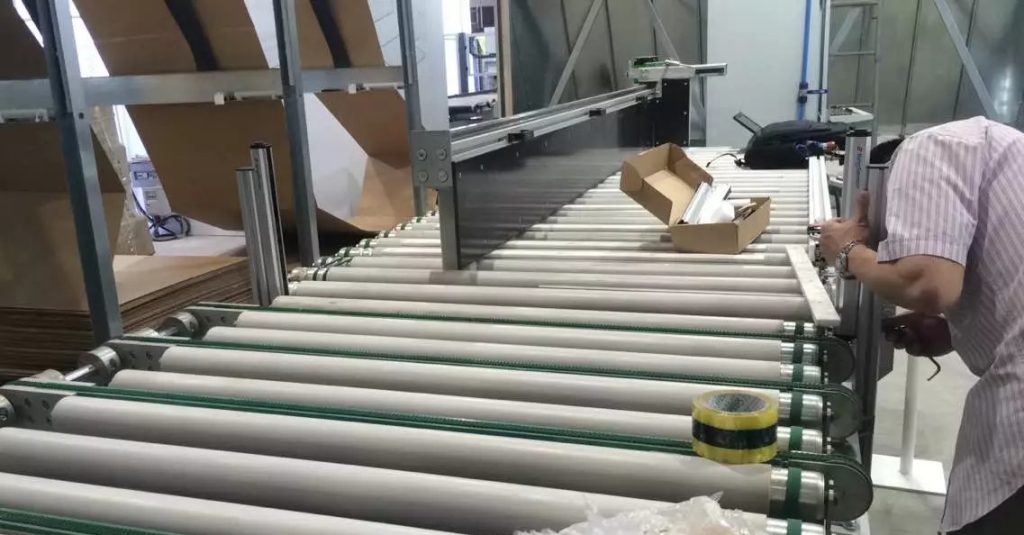測量_檢測光幕案例之物流倉儲行業應用 - 安全光柵_光電傳感器_測量光幕-肯森斯